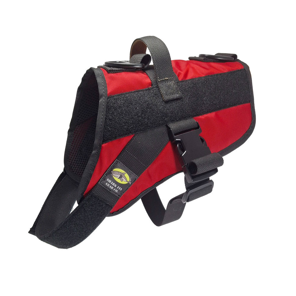service dog vest medium color red