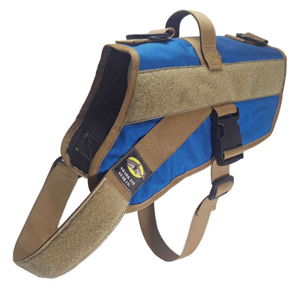 service dog vest xl color blue 