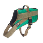 service dog vest xl color green