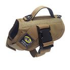 service dog vest xs color brown
