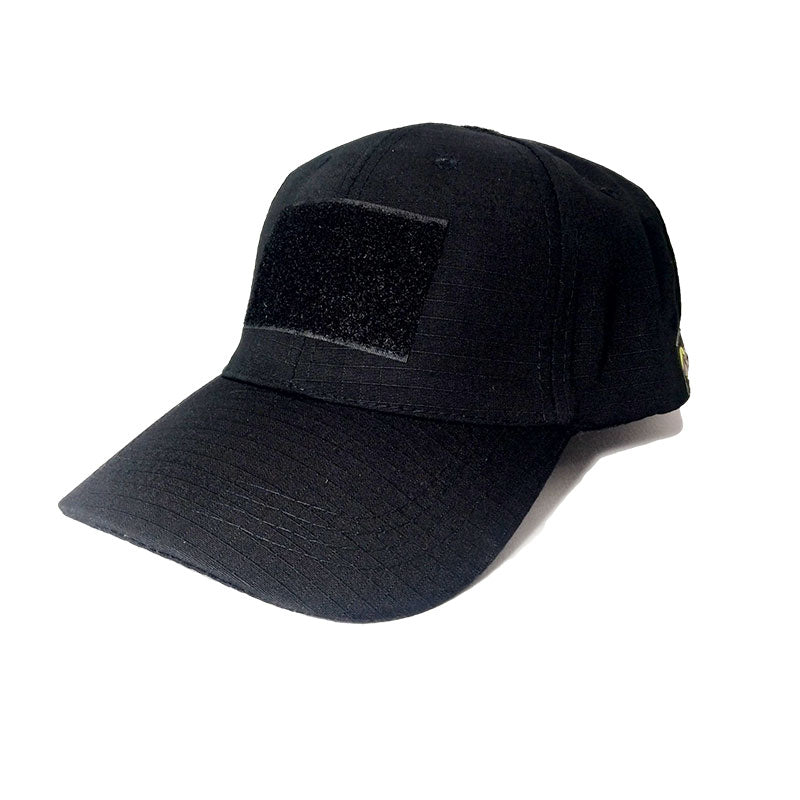 tactical ball cap black front