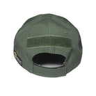 tactical ball cap pine green back