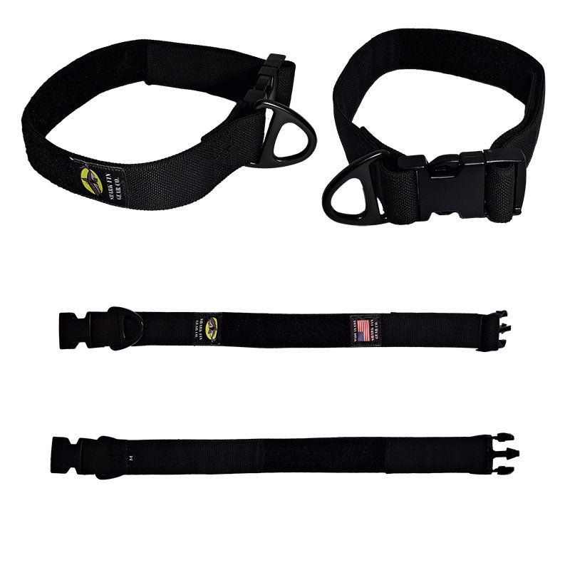tactical dog collar medium black