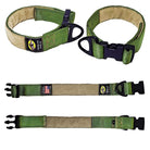 tactical dog collar medium green
