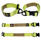 tactical dog collar medium yellow