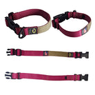 tactical dog collar magenta small
