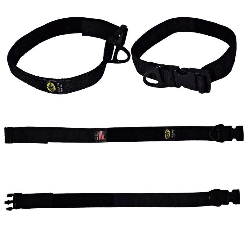 tactical dog collar xl black