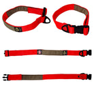 tactical dog collar xl orange 