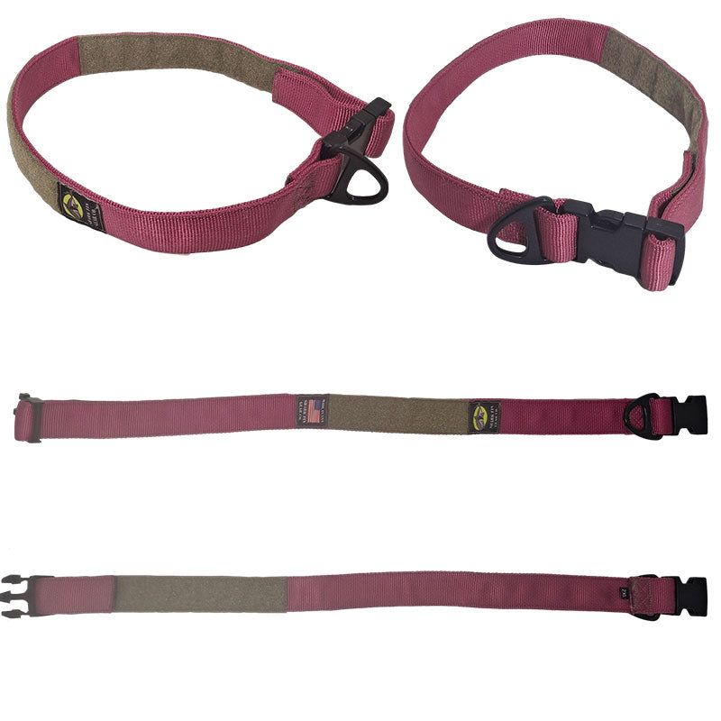 tactical dog collar xxl magenta