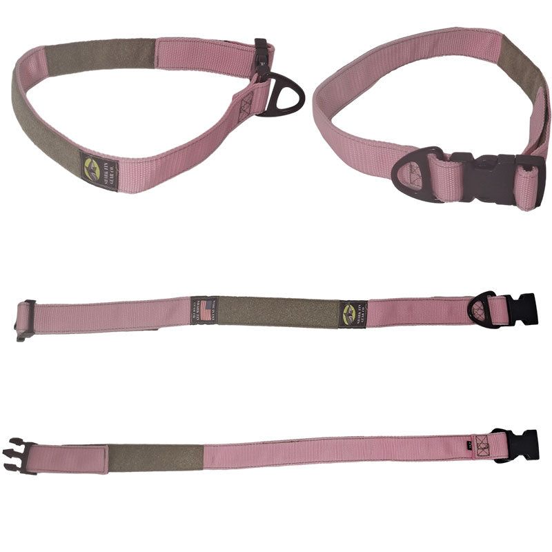 tactical dog collar xxl pink
