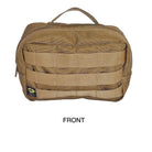 front of tote pack