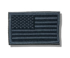 usa flag back and gray