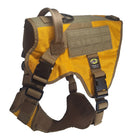 xl tactical dog harness orange with nexus buckles