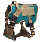 xl tactical dog harness arizona turquoise with nexus buckles