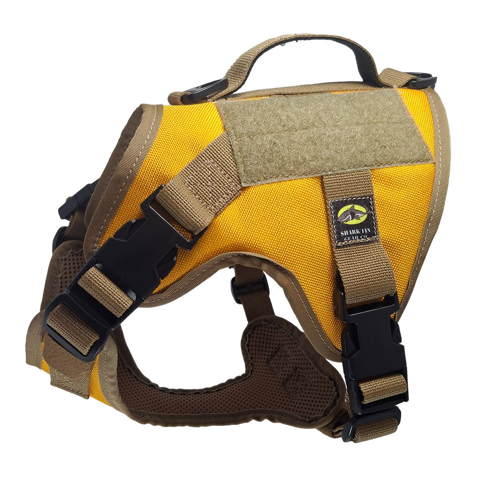 xs tactical dog harness orange with nexus buckles