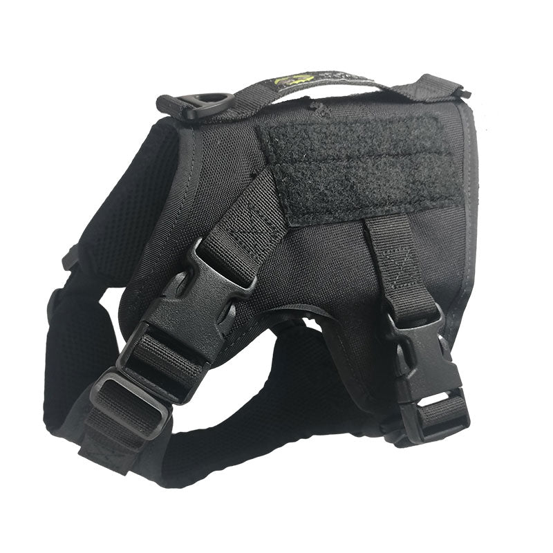 xs tactical dog harness black with nexus buckles