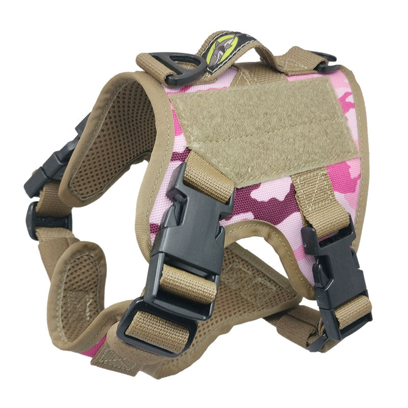 xxs tactical dog harness ima girl pink purple camo with nexus buckles