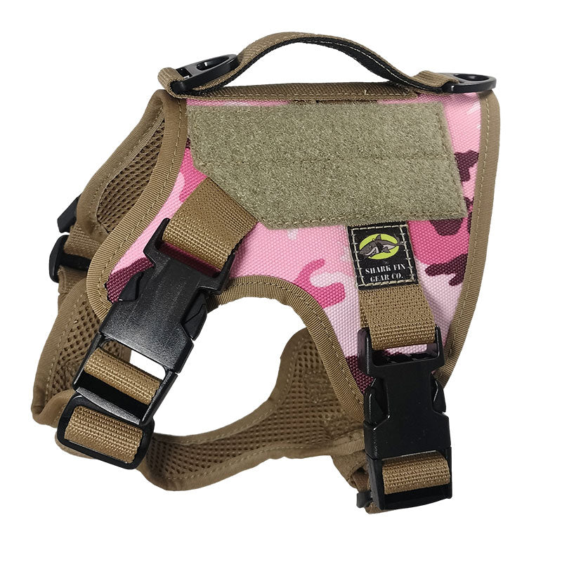 xxs tactical dog harness ima girl pink purple camo with nexus buckles