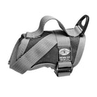 xxxxs tactical dog harness orange shown in black and white