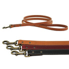 heirloom leather dog leashs
